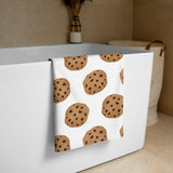 Chocolate Chip Cookie Pattern - Towel