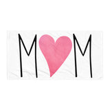 Mom (Heart) - Towel