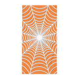 Spiderweb Pattern (Orange Background) - Towel