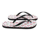 Anchors And Buoys Pattern - Flip Flops