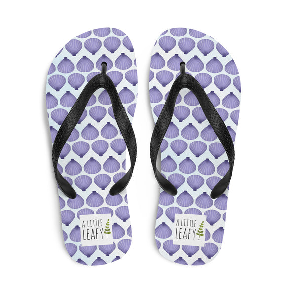 Sea Shell Pattern - Flip Flops