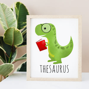 Thesaurus - Ready To Ship 8x10" Print