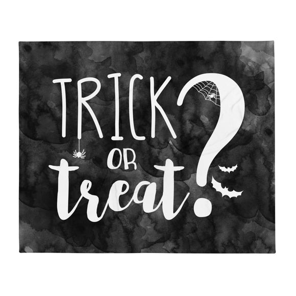 Trick Or Treat - Throw Blanket