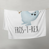 Fros-t-rex - Throw Blanket
