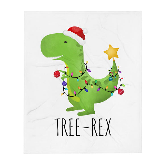 Tree-Rex - Throw Blanket