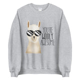 You're Wooly Awesome (Llama) - Sweatshirt