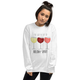I've Got A Lot Of Holiday Spirit (Wine) - Sweatshirt