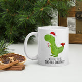 Wishing You A Dino-mite Christmas - Mug
