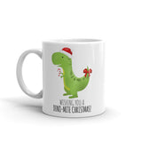 Wishing You A Dino-mite Christmas - Mug