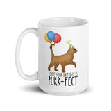 I Hope Your Birthday Is Purr-fect (Cat) - Mug