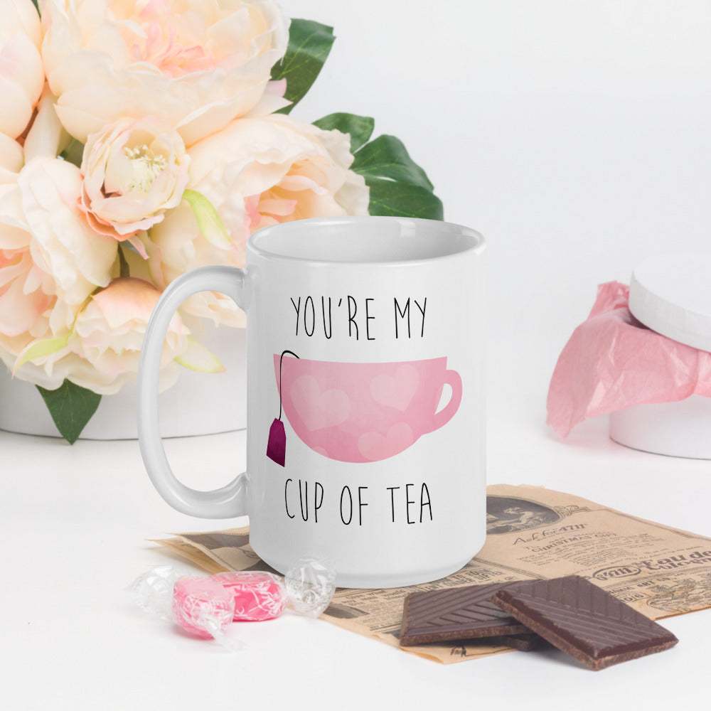 What A Cute-tea Coffee Mug by A Little Leafy