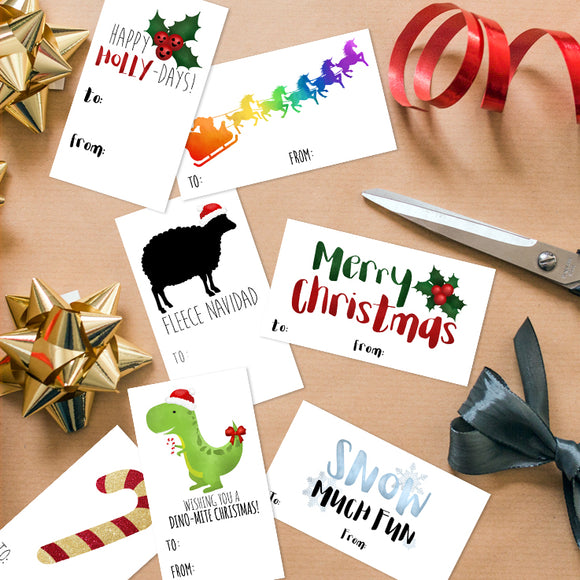 Christmas and Holiday Gift Tags