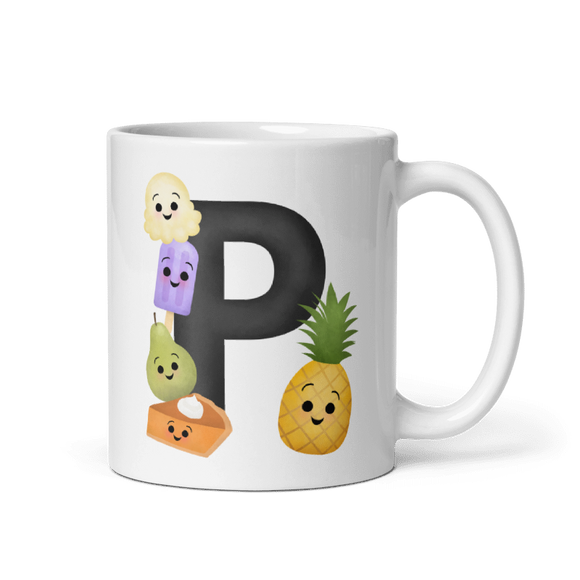 Letter P (Alphabet) - Mug