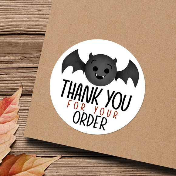 Thank You For Your Order (Bat) - Stickers