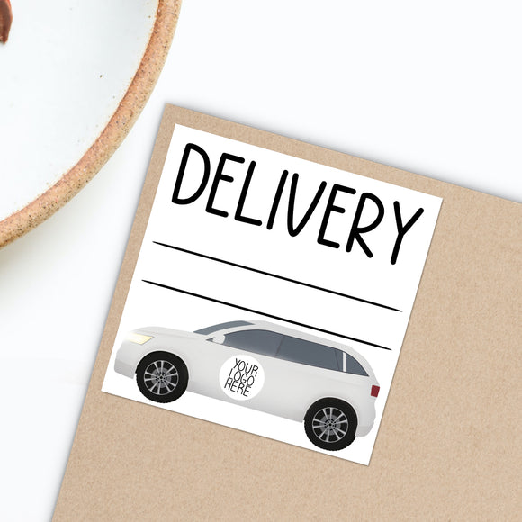 Delivery (Your Logo On Vehicle) - Custom Stickers