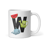 Letter W (Alphabet) - Mug