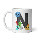 Letter N (Alphabet) - Mug