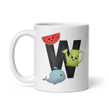 Letter W (Alphabet) - Mug