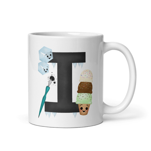 Letter I (Alphabet) - Mug