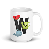 Letter W (Alphabet) - Mug