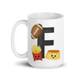 Letter F (Alphabet) - Mug