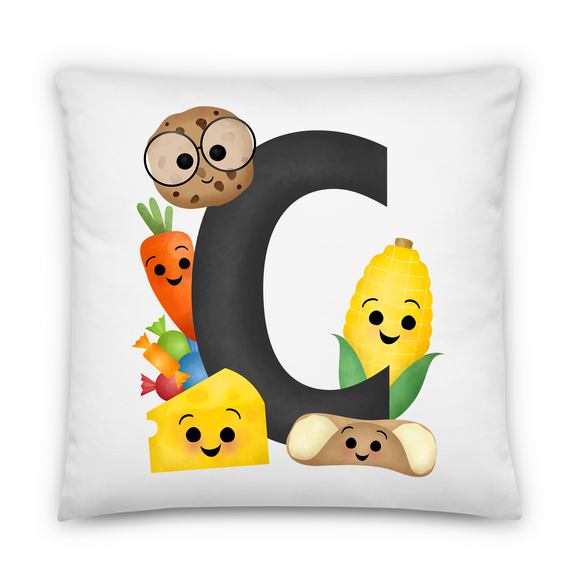 Letter C (Alphabet) - Pillow