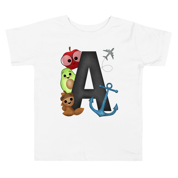 Letter A (Alphabet) - Kids Tee