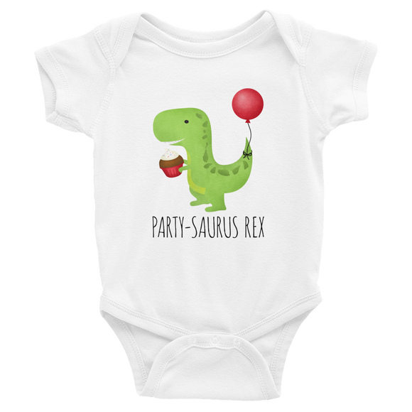 Party-Saurus Rex - Baby Bodysuit