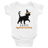 Happy Meowoween (Cat) - Baby Bodysuit