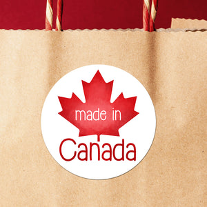 Made In Canada (Maple Leaf) - Stickers