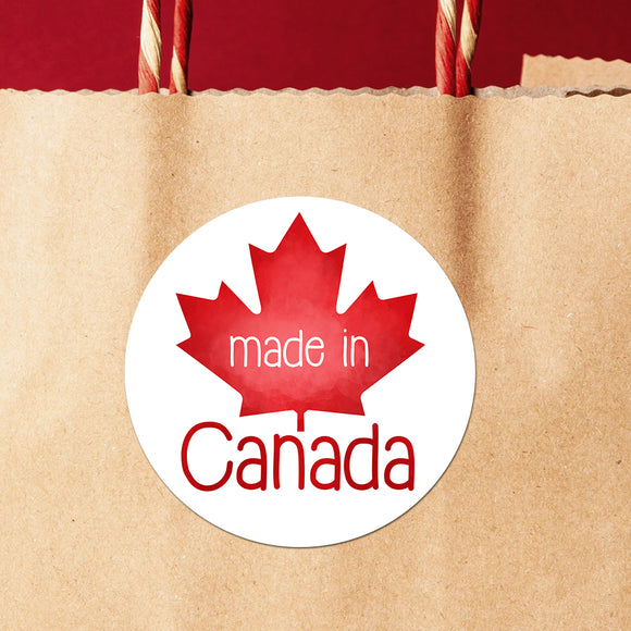 Made In Canada (Maple Leaf) - Stickers