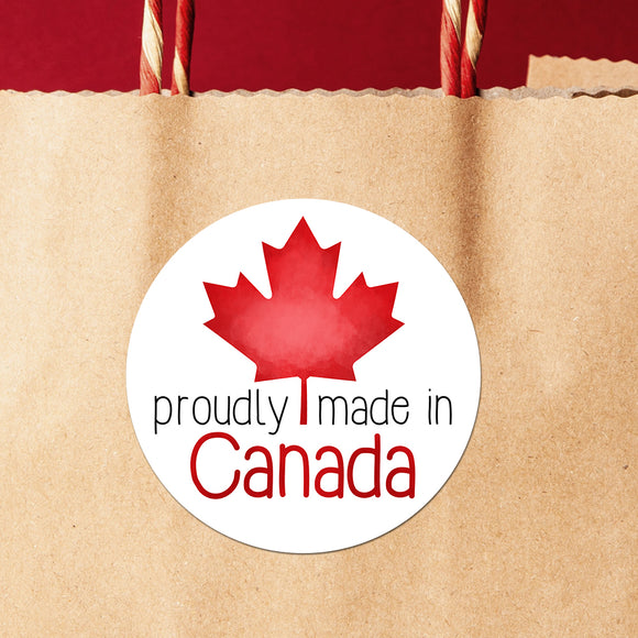 Proudly Made In Canada - Stickers