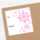 Snowflakes (Gift Tag) - Stickers