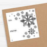 Snowflakes (Gift Tag) - Stickers