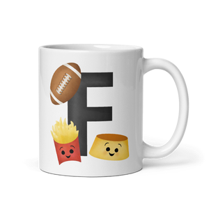 Letter F (Alphabet) - Mug