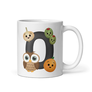 Letter O (Alphabet) - Mug