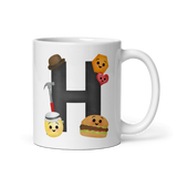 Letter H (Alphabet) - Mug