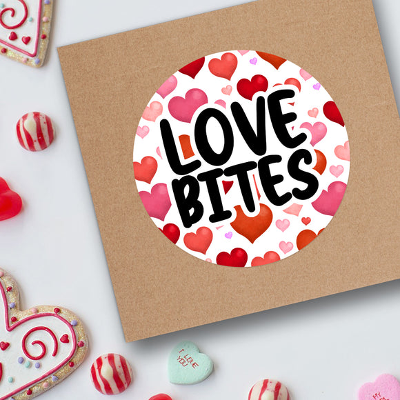 Love Bites (Hearts) - Stickers