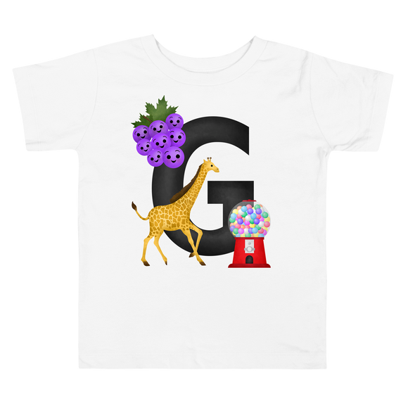 Letter G (Alphabet) - Kids Tee