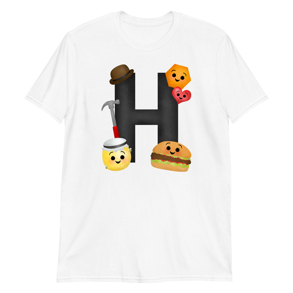 Letter H (Alphabet) - T-Shirt