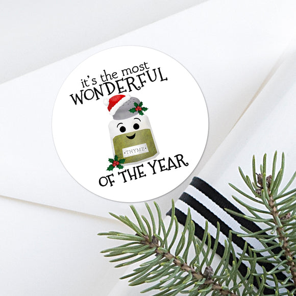 It's The Most Wonderful Thyme Of The Year - Stickers