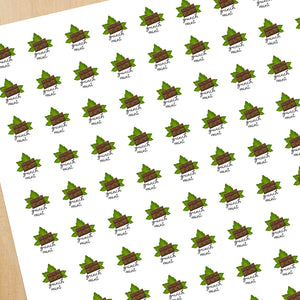 Grinch Mint (Flavor) - Mini Stickers