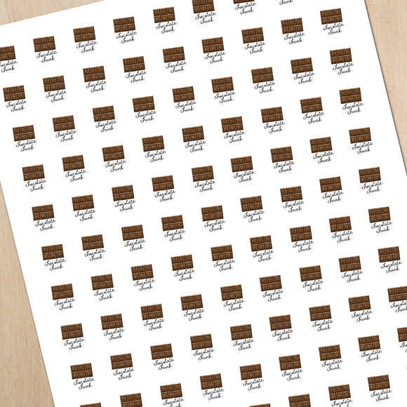 Chocolate Chunk (Flavor) - Mini Stickers