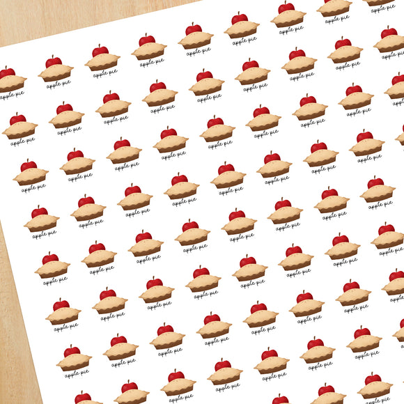 Apple Pie (Flavor) - Mini Stickers