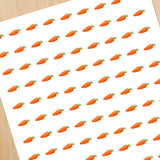 Carrot (Flavor) - Mini Stickers