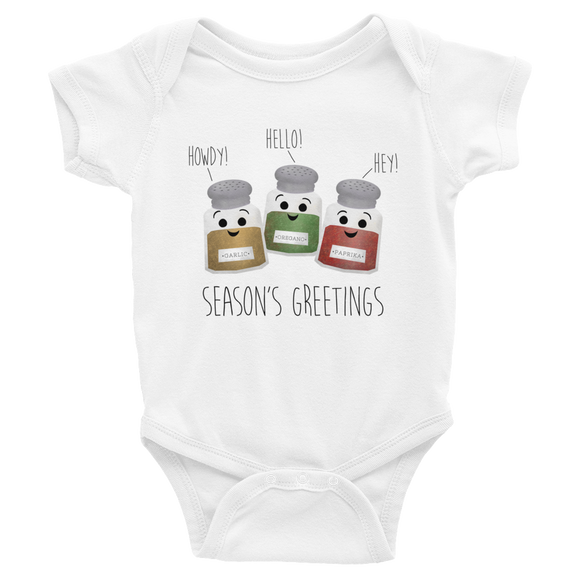 Season's Greetings - Baby Bodysuit