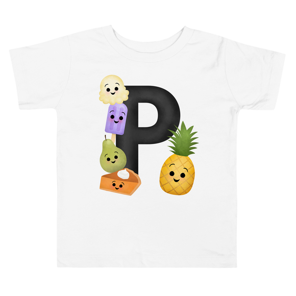 Letter P (Alphabet) - Kids Tee