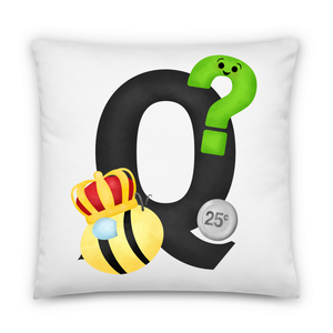 Letter Q (Alphabet) - Pillow