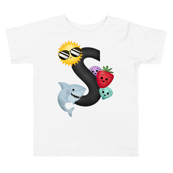 Letter S (Alphabet) - Kids Tee