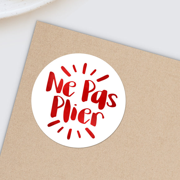 Ne Pas Plier - Stickers